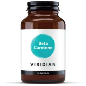 Viridian Beta Carotene capsules 90's