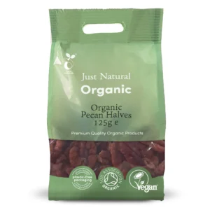 Organic Pecan Halves 125g