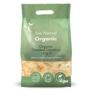 Organic Toasted Coconut 125g