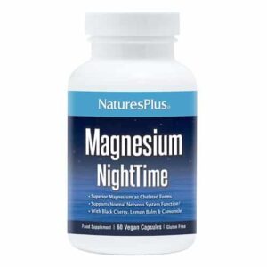 Natures Plus Magnesium Night time capsules