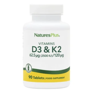 Natures Plus D3 and K2 90 tablets