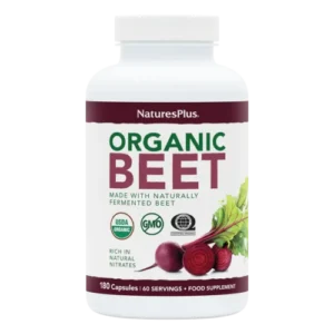 Natures Plus organic Beet(root) capsules 180's