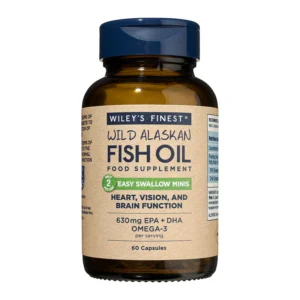 Wiley's Finest Easy Swallow Mini Fish Oil 60s/180s capsules