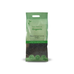 Organic Black Beluga Lentils 500g
