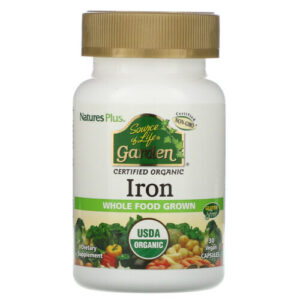 Natures Plus Iron capsules