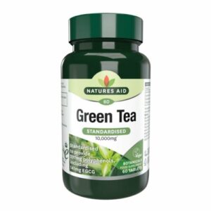 Natures Aid Green Tea 10,000mg 60 tablets