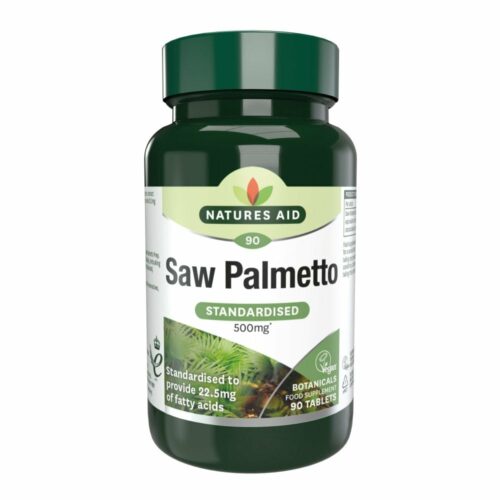 Natures Aid Saw Palmetto 90 tablets