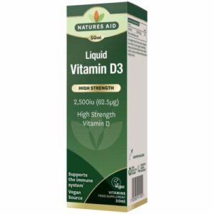Natures Aid Vitamin D3 Liquid 2000iu