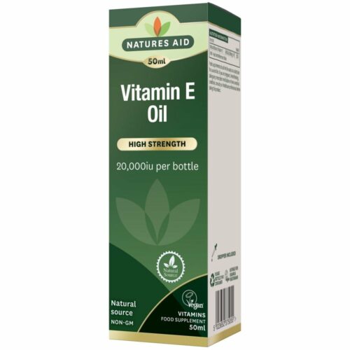 Natures Aid Vitamin E Oil 20,000iu 50 ml bottle