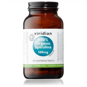 Viridian Organic Spirulina 500mg 60 tablets