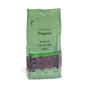Organic Berries and Cherries Mix 500g