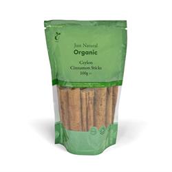 Organic Cinnamon sticks 100g