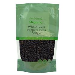 Organic Black Peppercorns whole