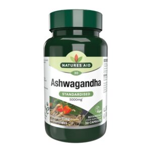 Natures Aid Ashwagandha 5000 mg 30 capsules
