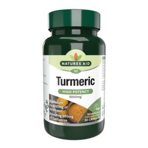 Natures Aid Turmeric High potency 8200 mg 60 capsules