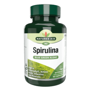 Natures Aid Spirulina 90 capsules
